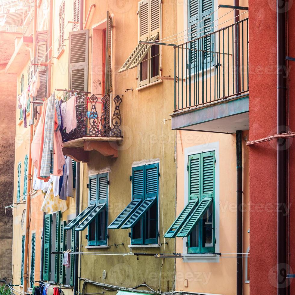 casas de riomaggiore foto