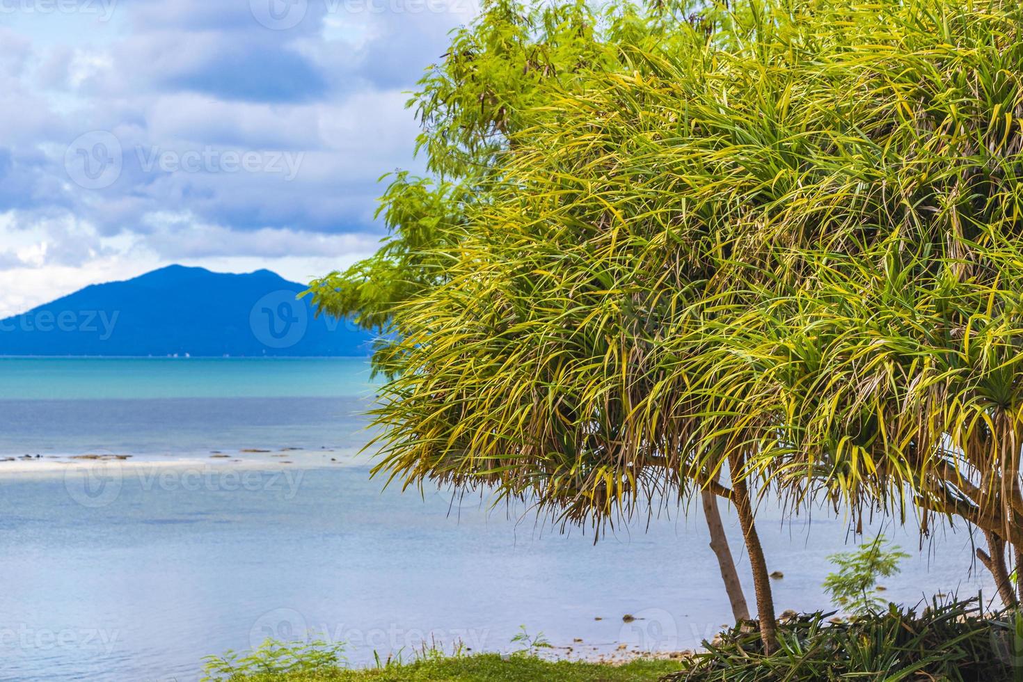 Amazing Koh Samui island nature landscape panorama in Thailand. photo