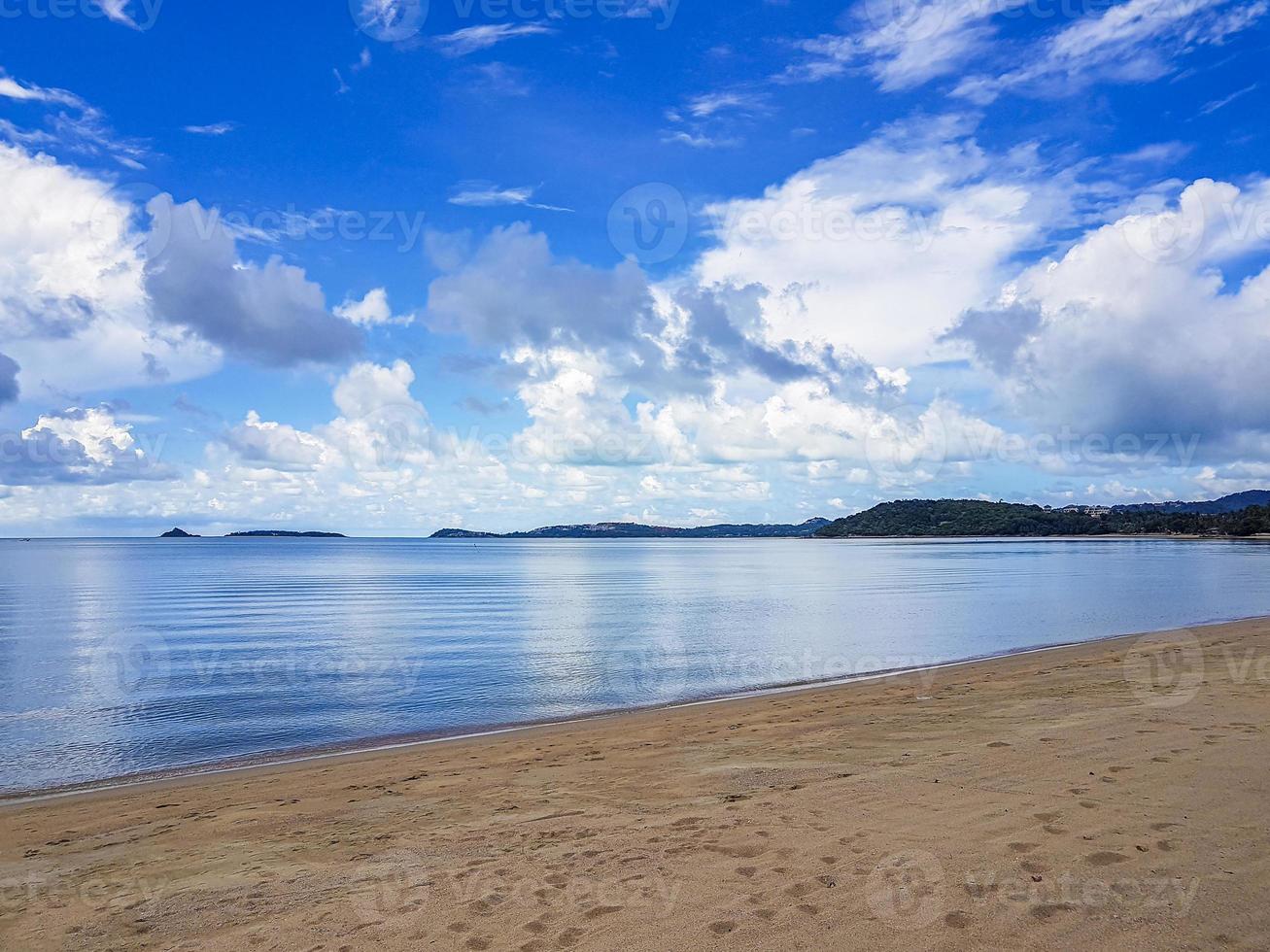 Bo Phut Beach on Koh Samui island, Surat Thani, Thailand. photo