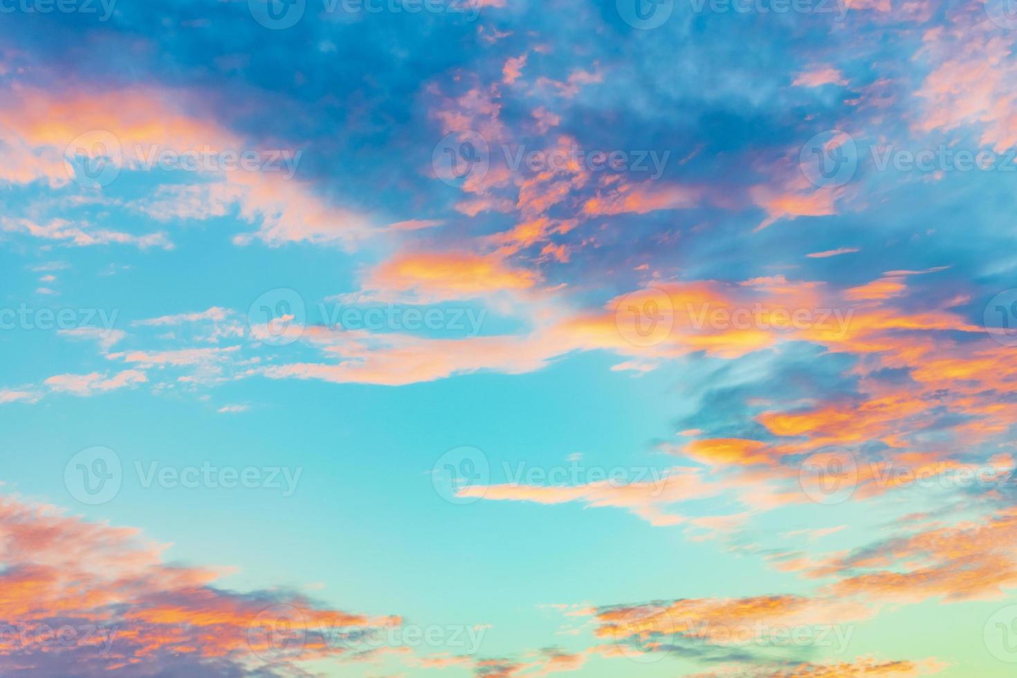 Beautiful colorful sunrise over Angra dos Reis Brazil. photo