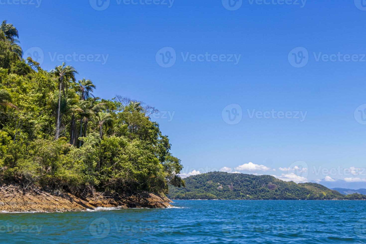 la gran isla tropical ilha grande, angra dos reis brasil. foto