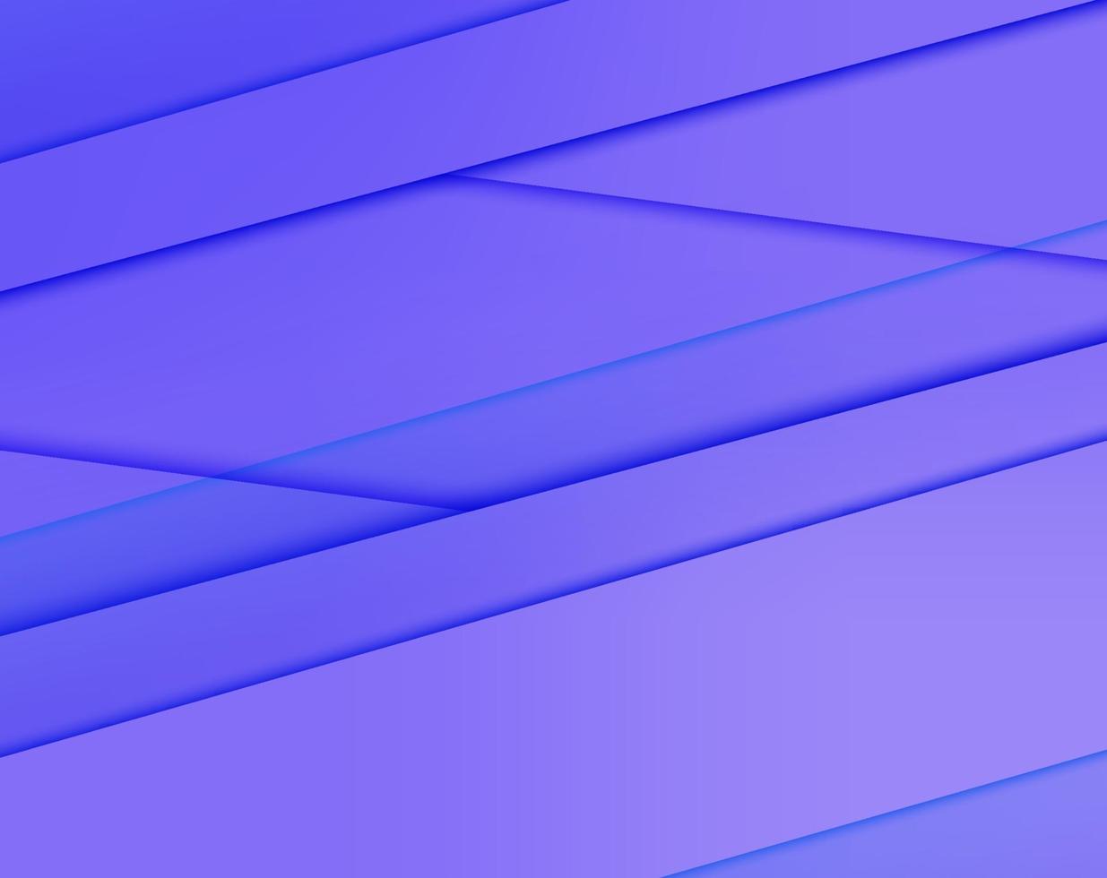 Abstract blue background with paper effect vector