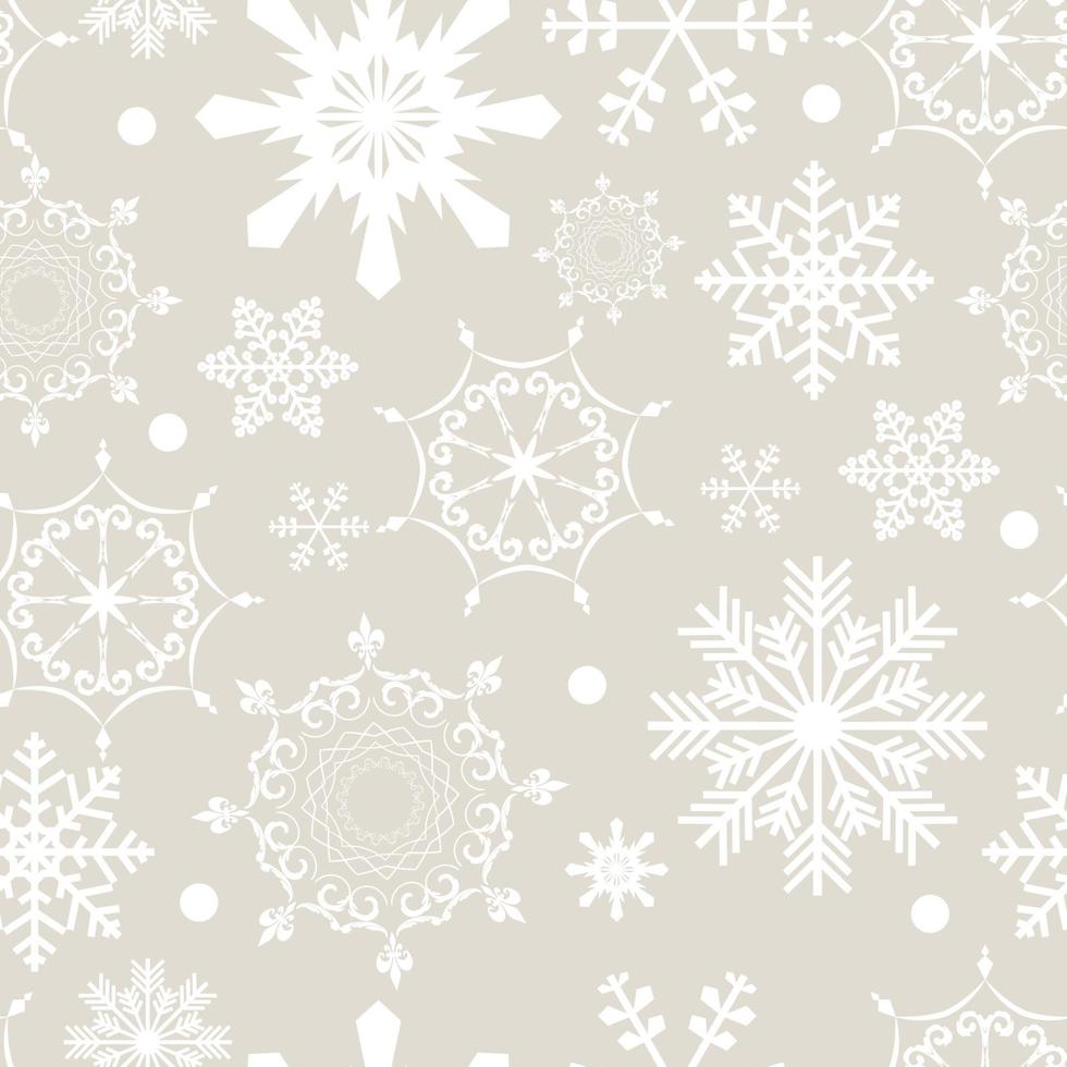 Abstract Beauty Christmas and New Year Seamless Pattern Background vector