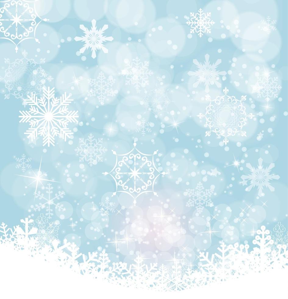 Abstract Beauty Christmas and New Year Background. vector