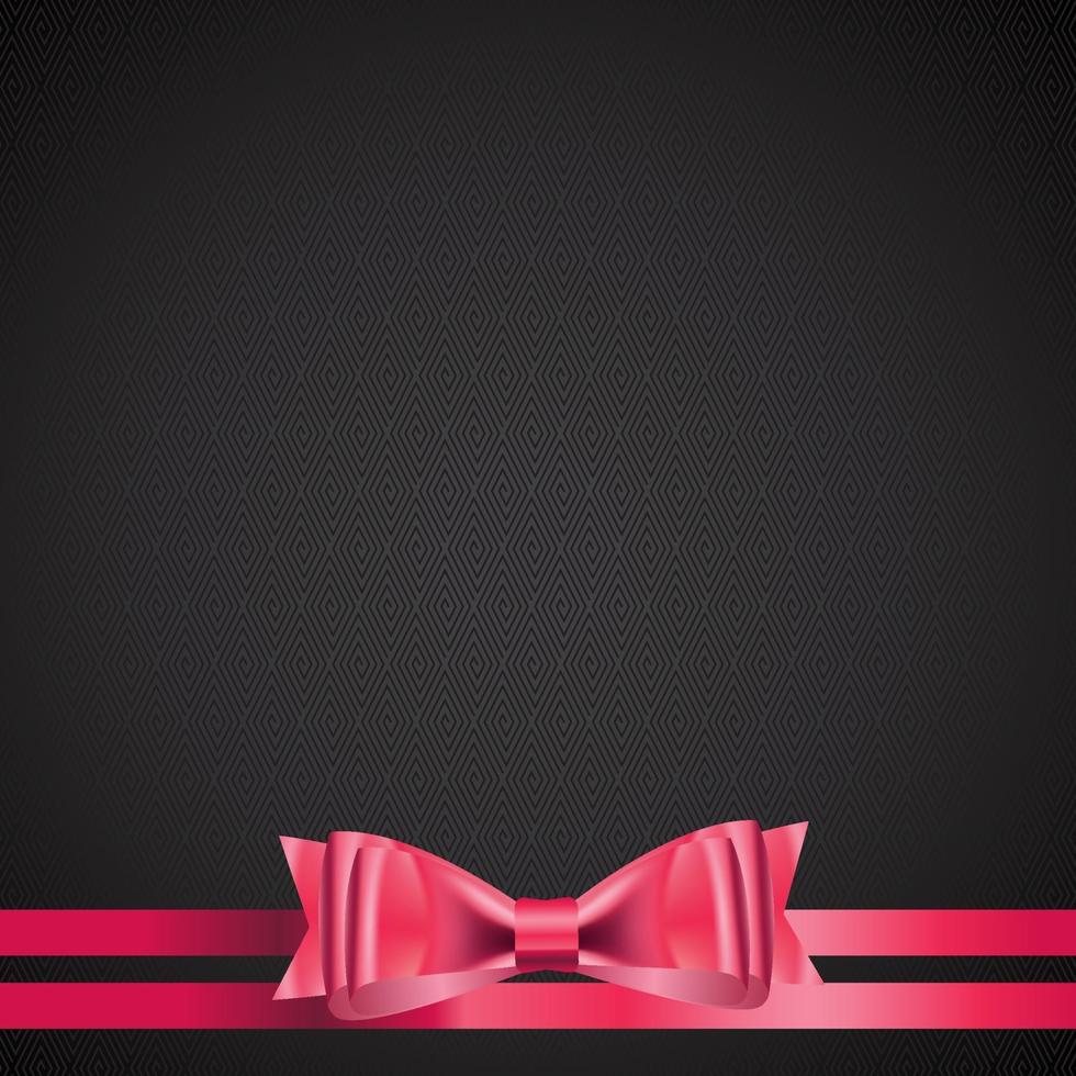 Abstract Background with Red Gift Ribbon . Vector illustration