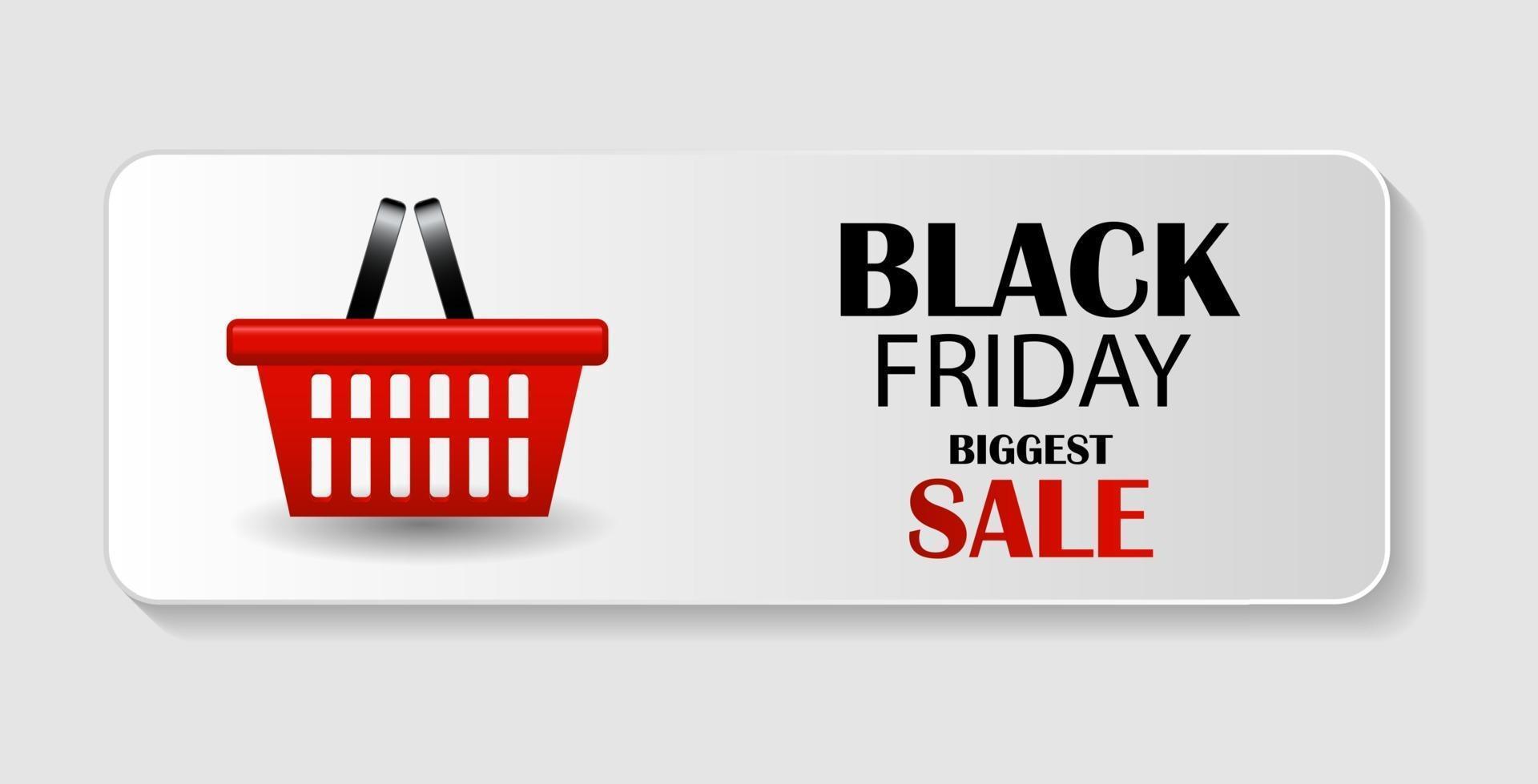 Black Friday Sale Icon Vector Illustration