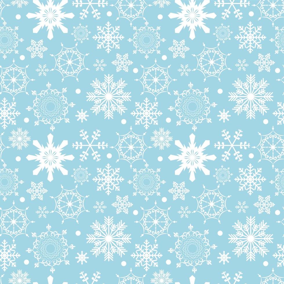 Abstract Beauty Christmas and New Year Seamless Pattern Background. vector