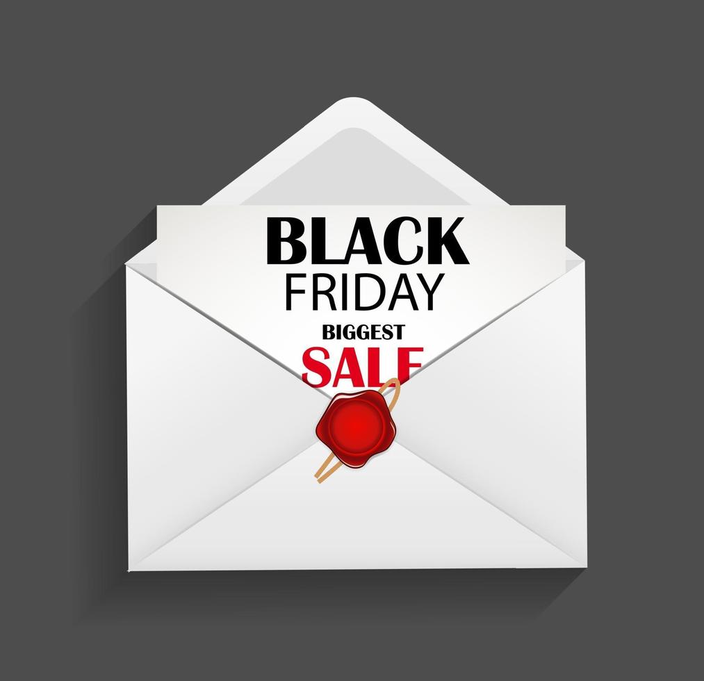 Black Friday Sale Icon Vector Illustration