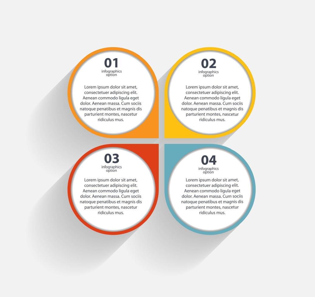 Infographic business template vector illustration