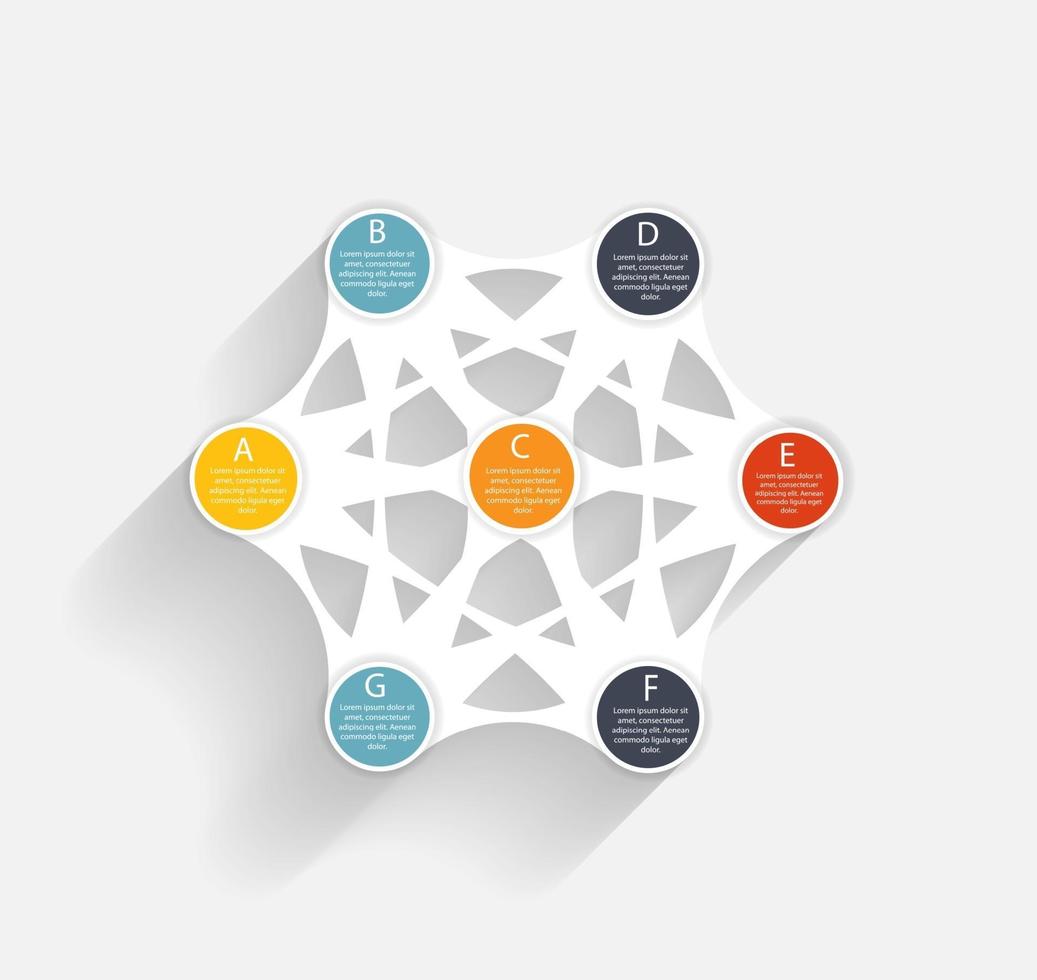 Infographic business template vector illustration