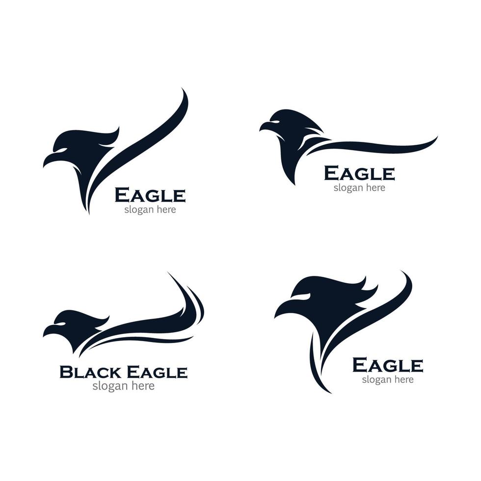 Eagle logo images vector