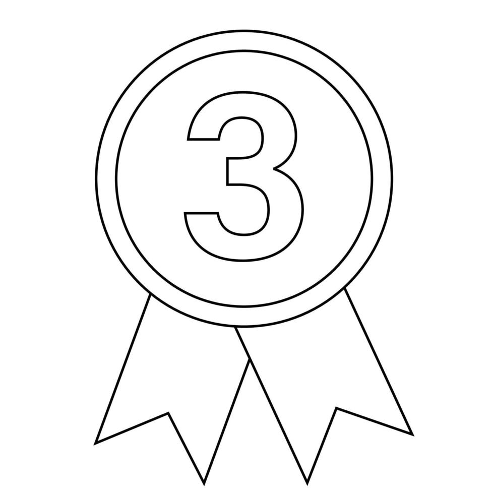 award ribbon coloring pages