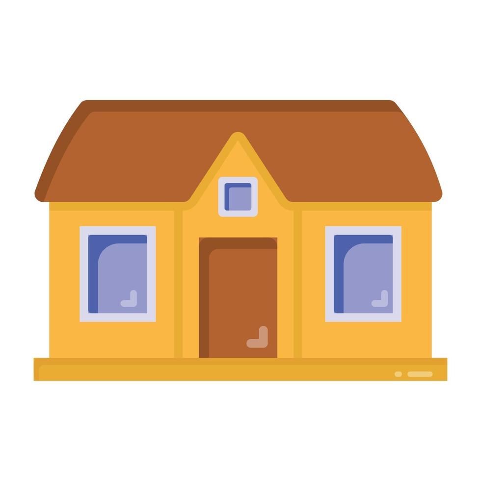 Bungalow and chalet vector