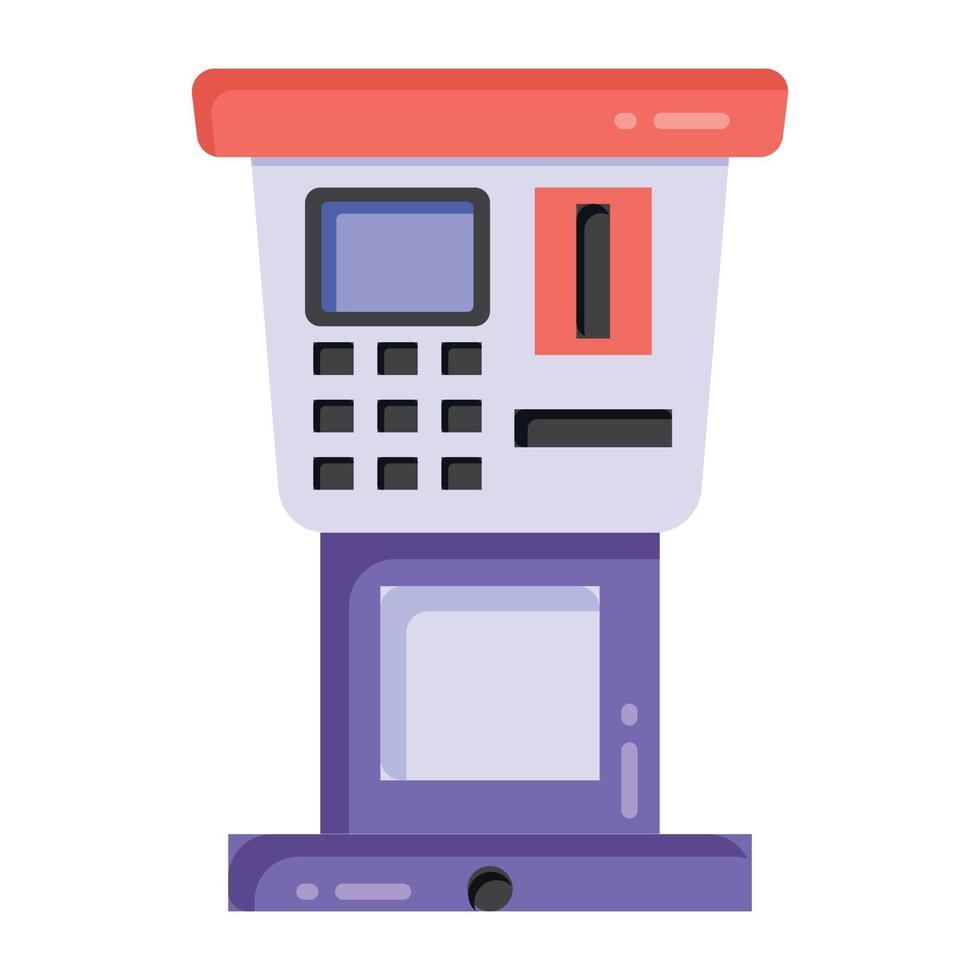 Atm cash  Machine vector