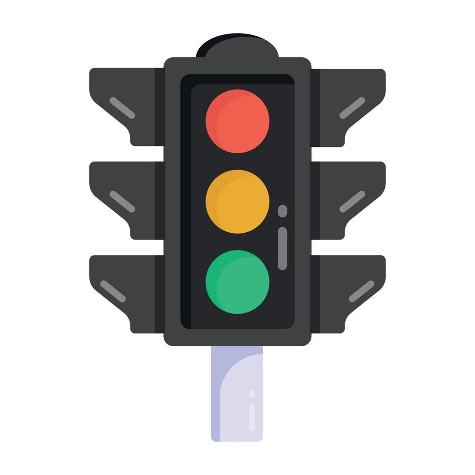 Traffic Signal and stoplight vector