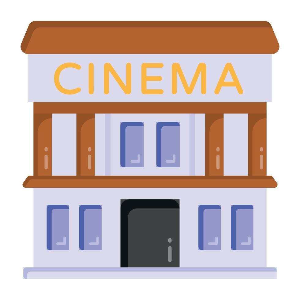 cine y teatro vector