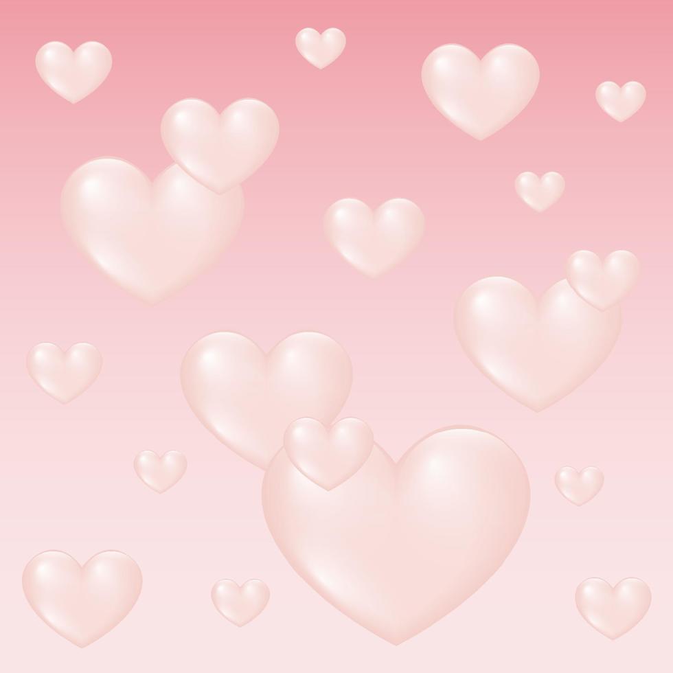 valentine day card or wedding invitation pattern background vector