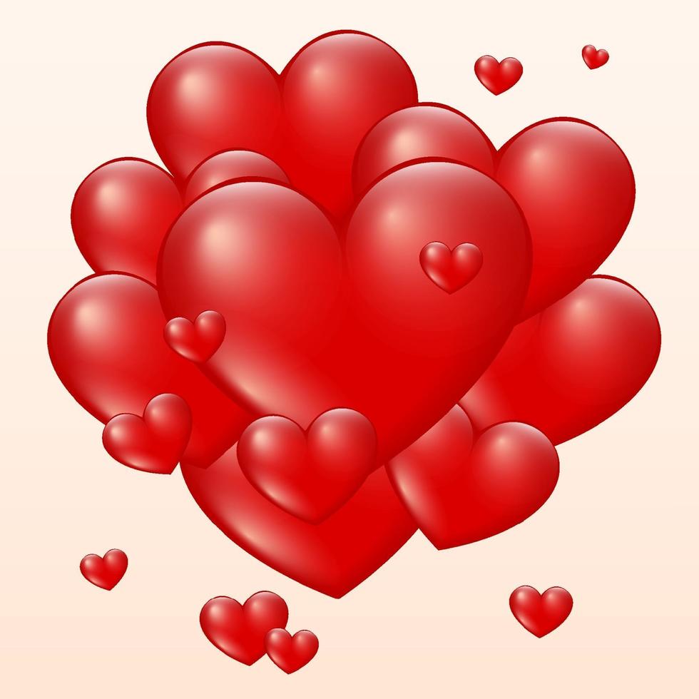 valentine day card or wedding invitation pattern background vector