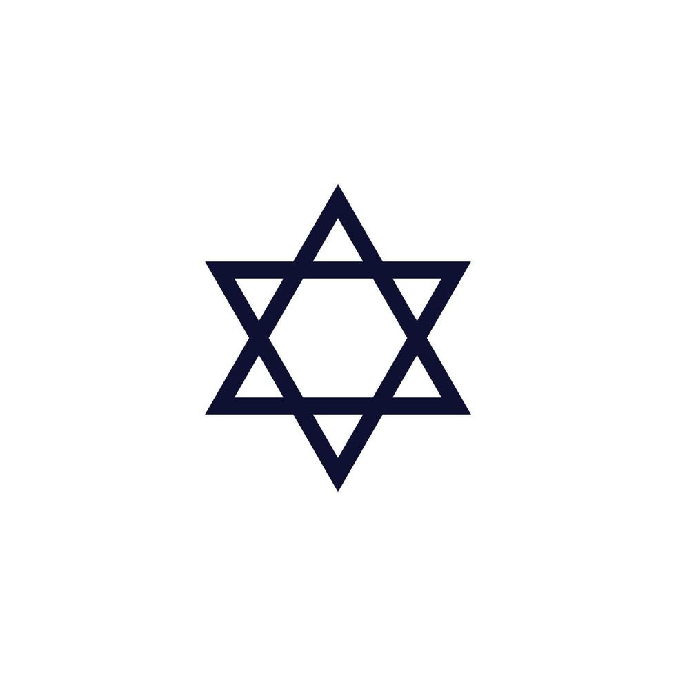 Judaism icon illustration isolated vector sign symbol