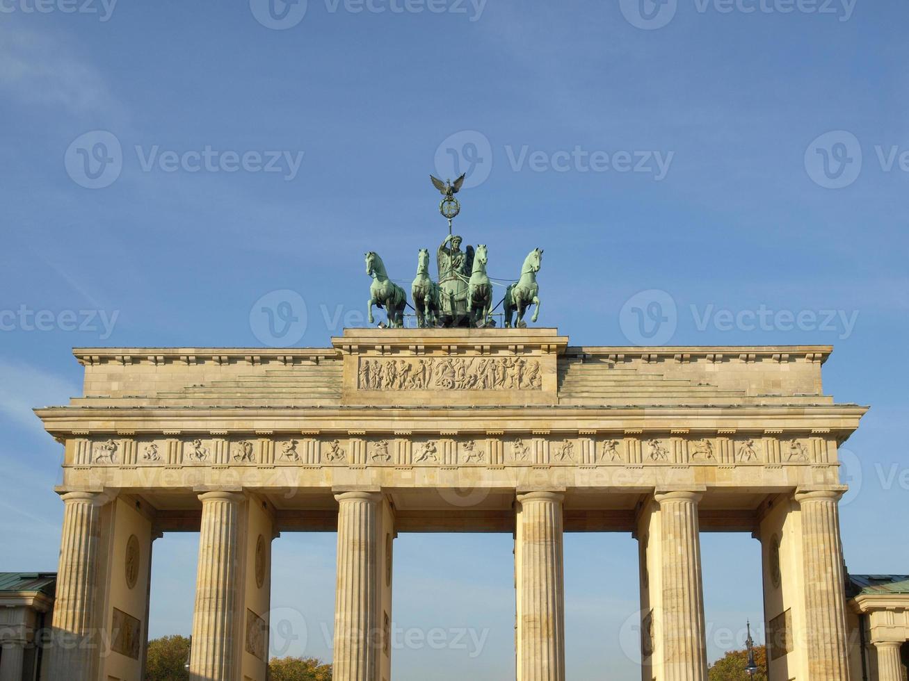 brandenburger tor, berlín foto