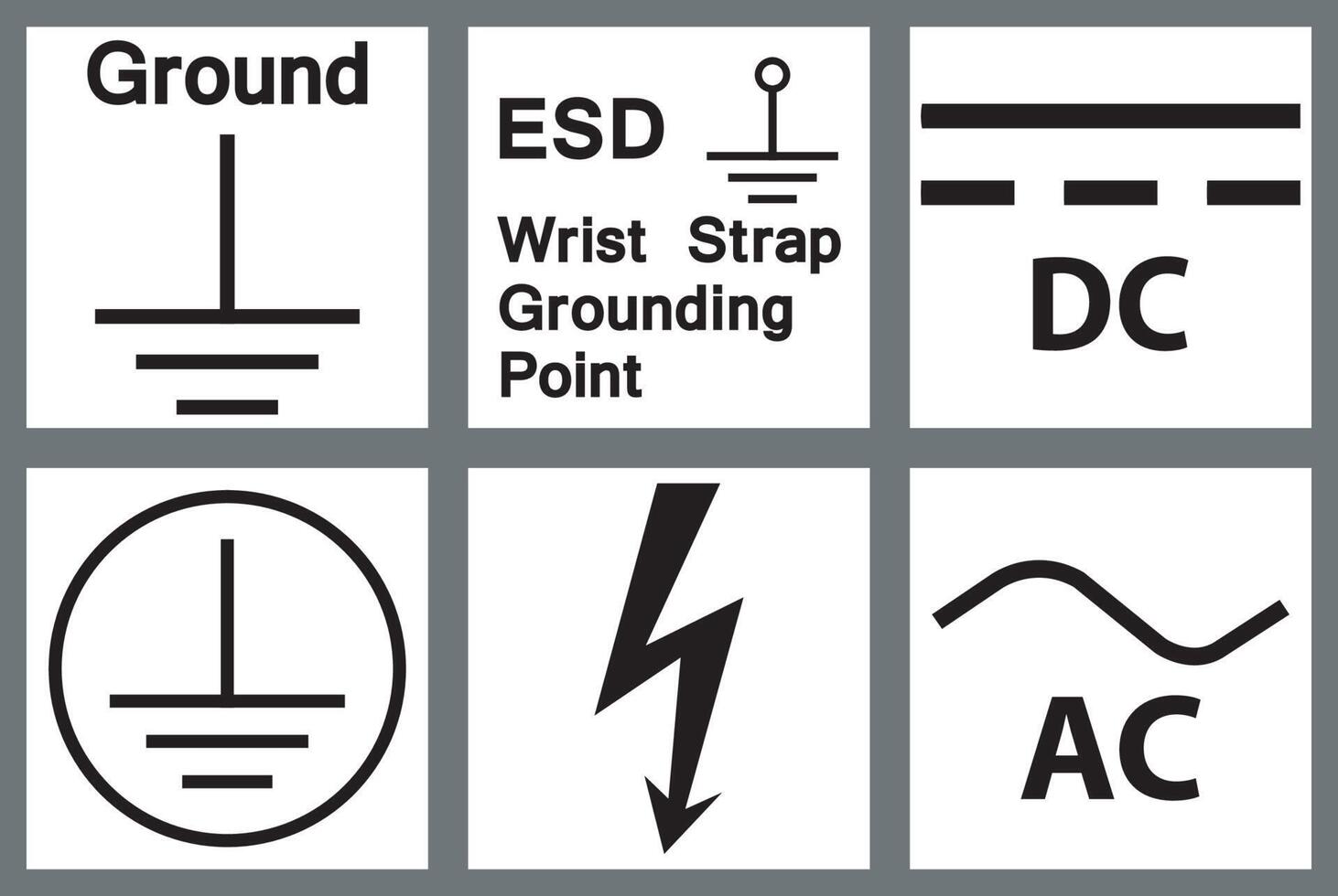 Ground Schematic Symbol