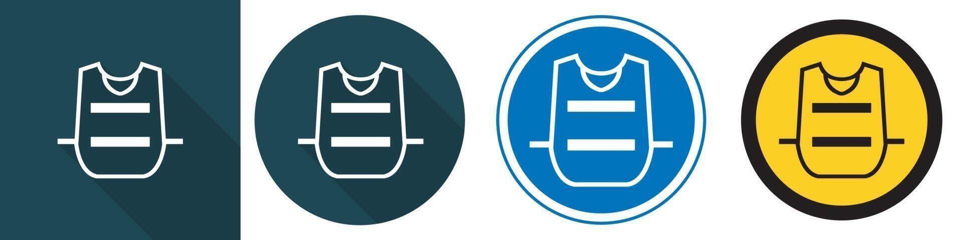 Symbol Wear Vest vector