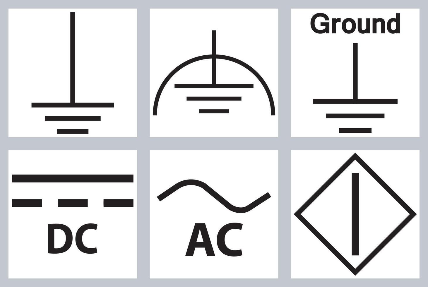 Electrical Current Symbol