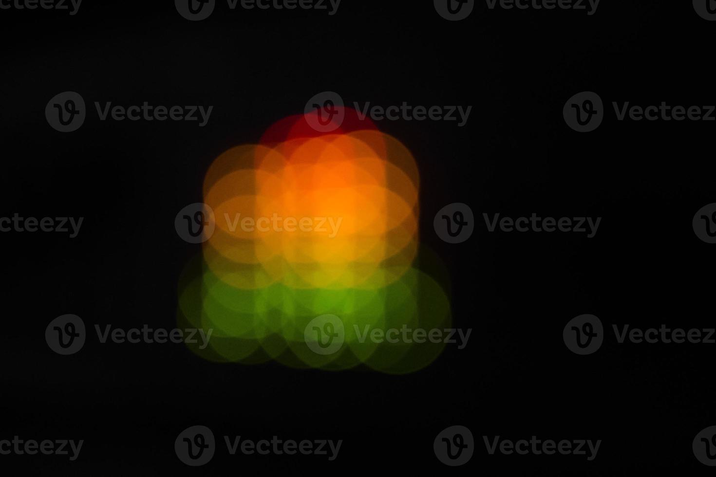 Blurred equalizer bars - abstract colorful dots photo