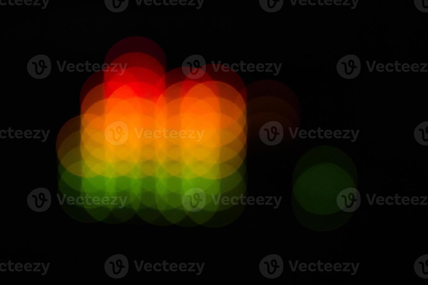 Blurred equalizer bars - abstract colorful dots photo