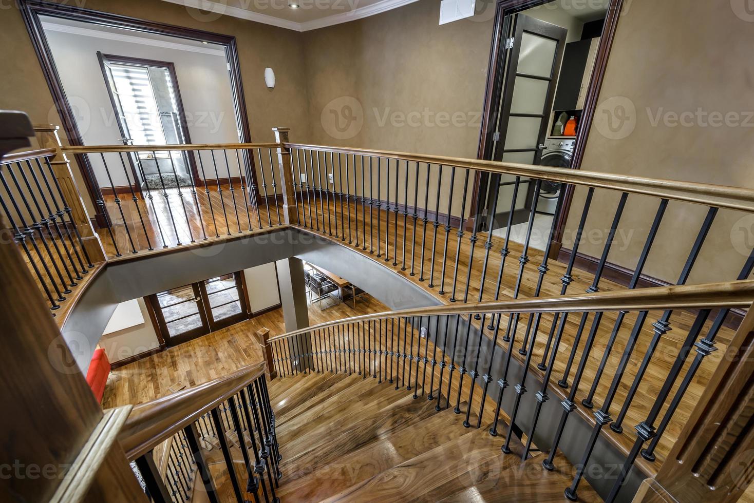 Luxury Canadian House with hard wood floors and stair cases photo