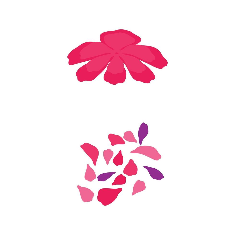 diseño de icono de vector de flor