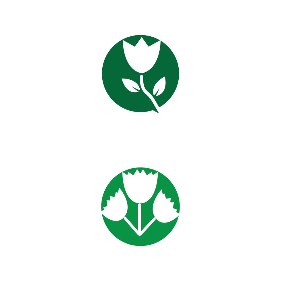 diseño de icono de vector de flor