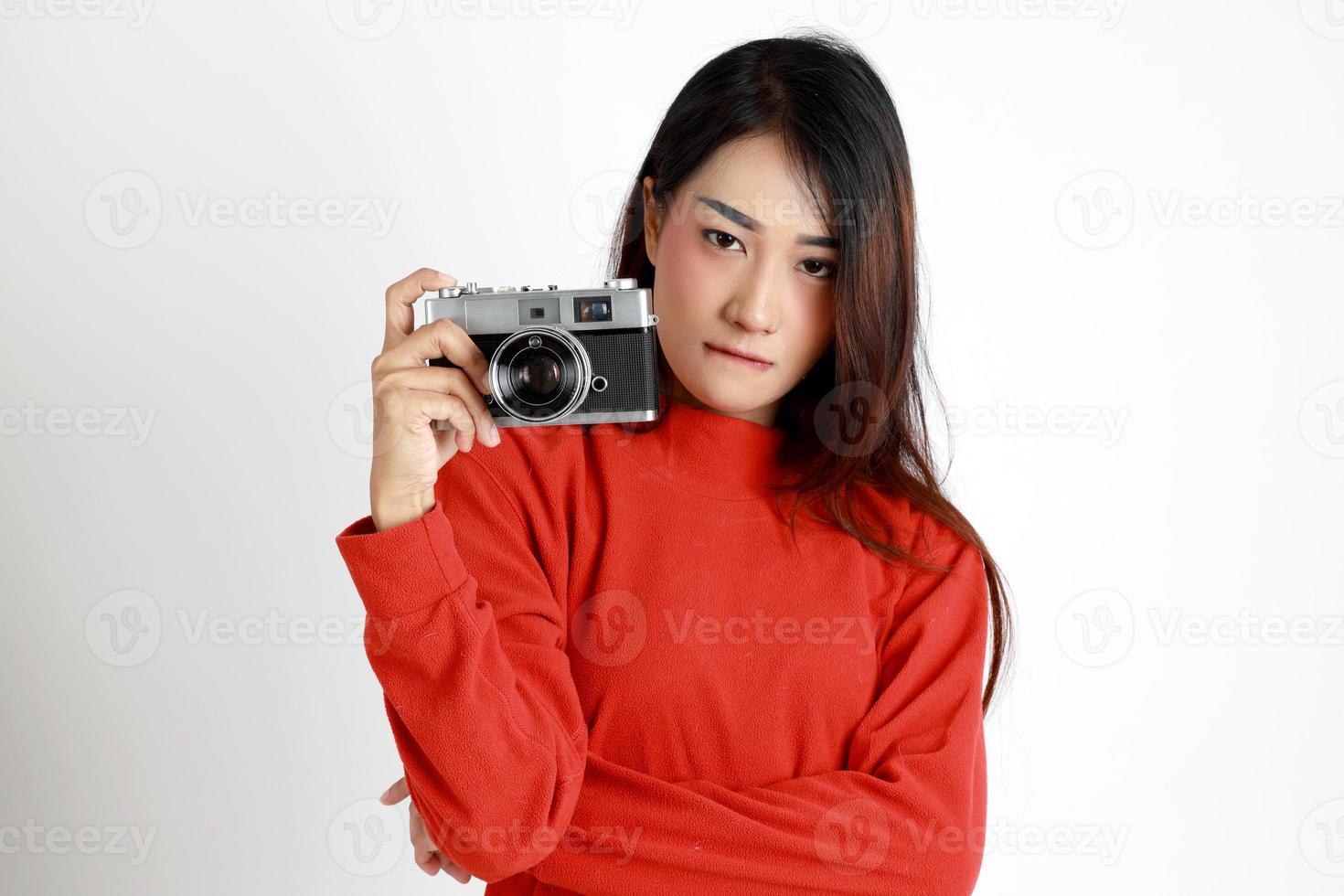 mujer de asia oriental foto