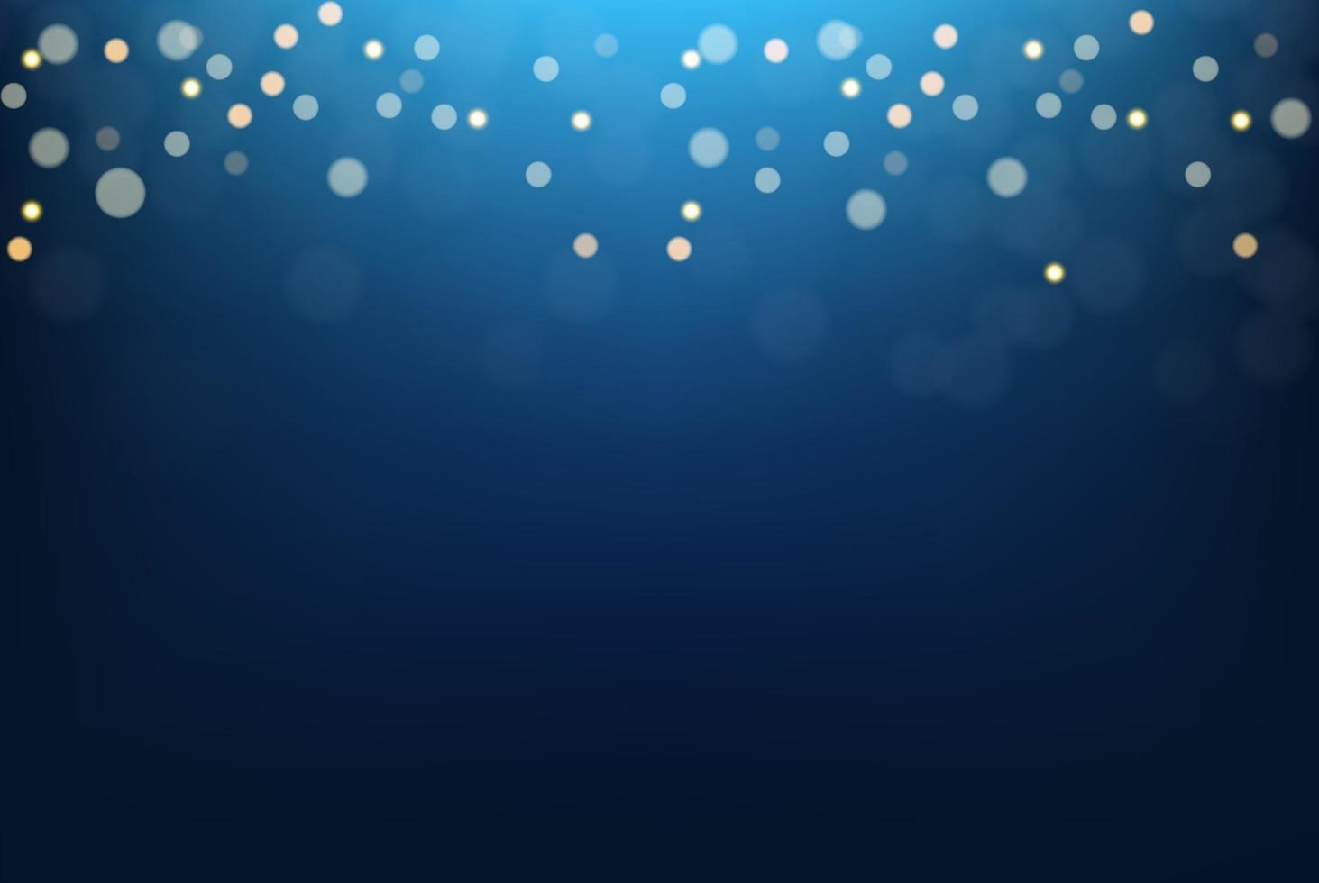 Abstract blue gradient background with glossy light. vector