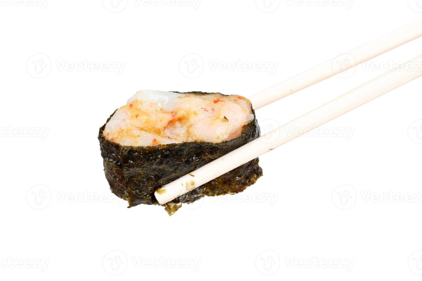 deliciosa comida japonesa foto