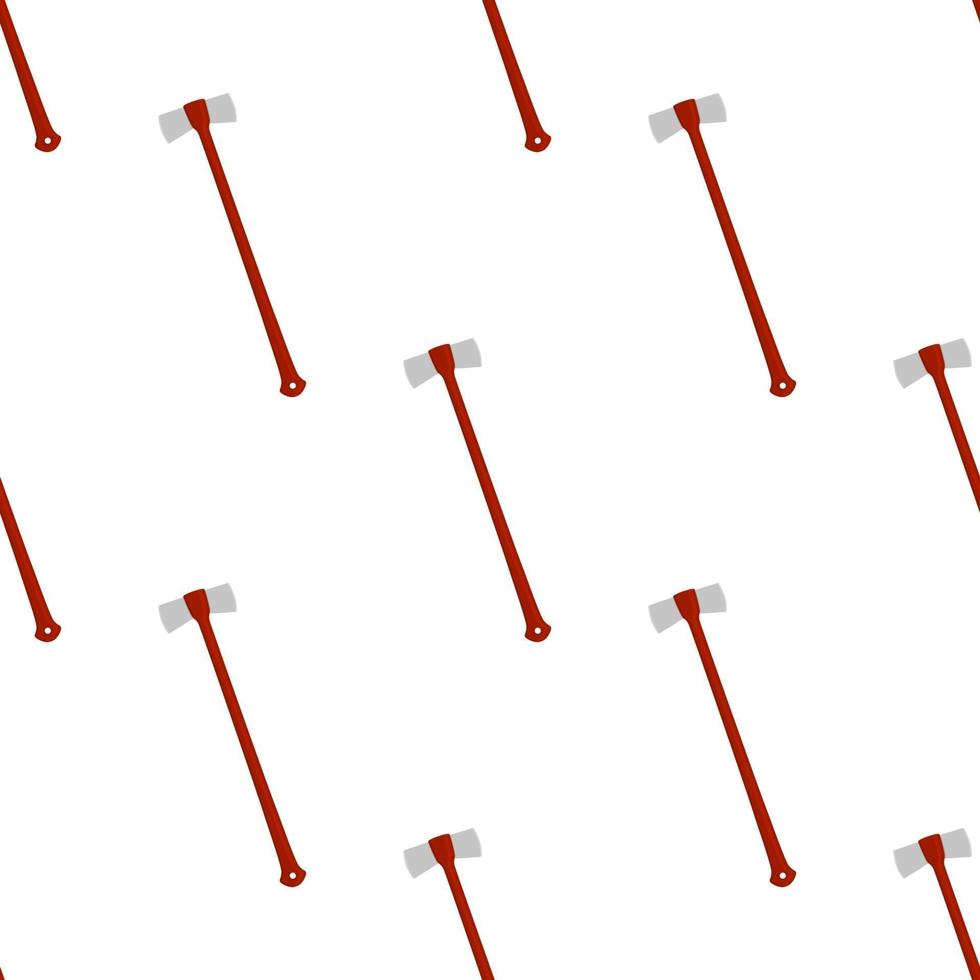 Illustration on theme pattern steel axes with wooden handle vector