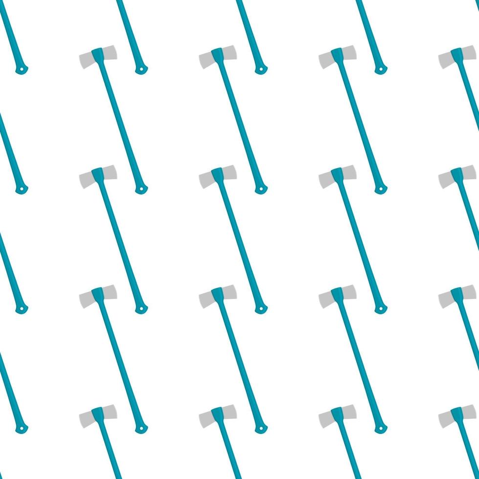 Illustration on theme pattern steel axes with wooden handle vector
