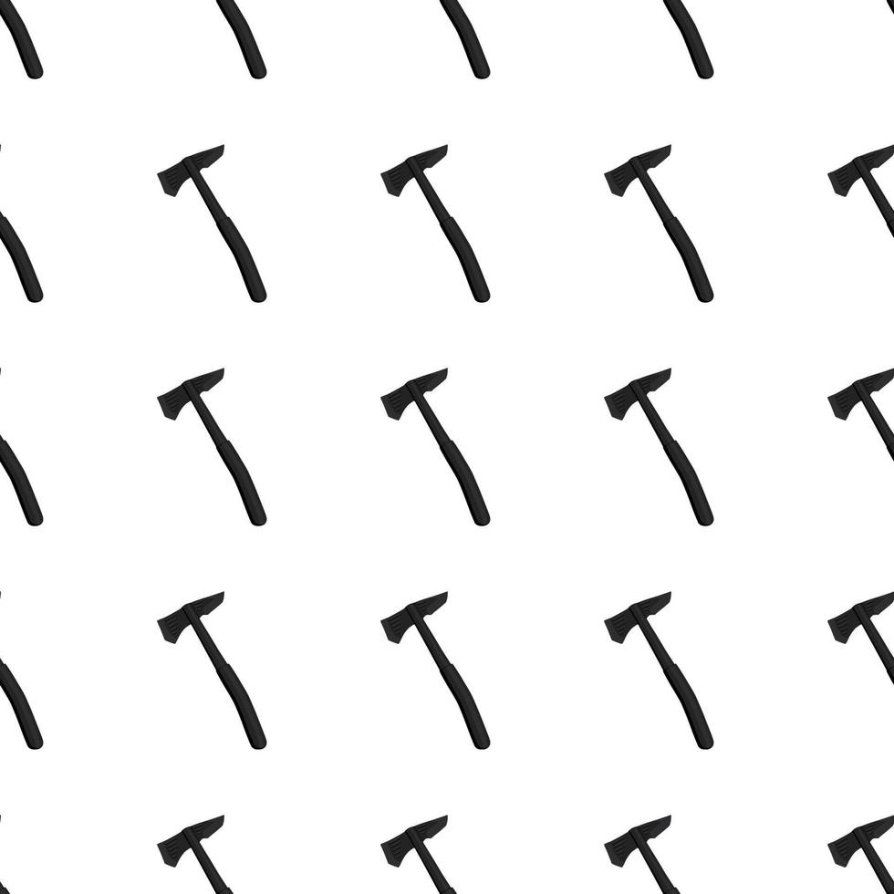 Illustration on theme pattern steel axes with wooden handle vector