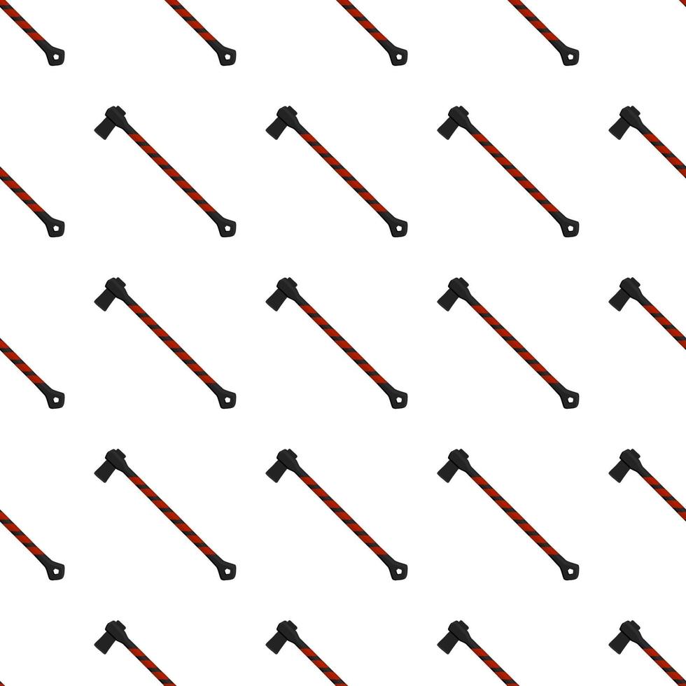 Illustration on theme pattern steel axes with wooden handle vector