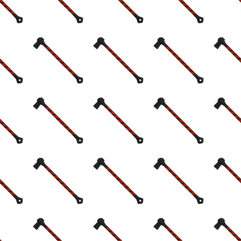 Illustration on theme pattern steel axes with wooden handle vector