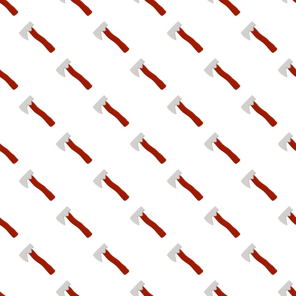 Illustration on theme pattern steel axes with wooden handle vector