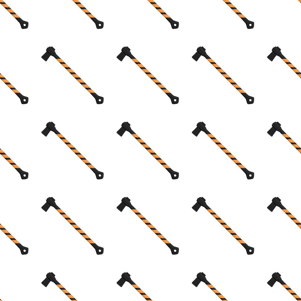 Illustration on theme pattern steel axes with wooden handle vector