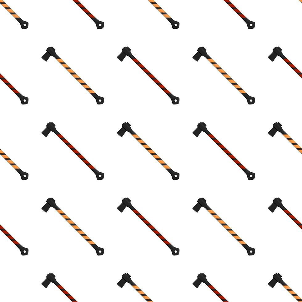 Illustration on theme pattern steel axes with wooden handle vector