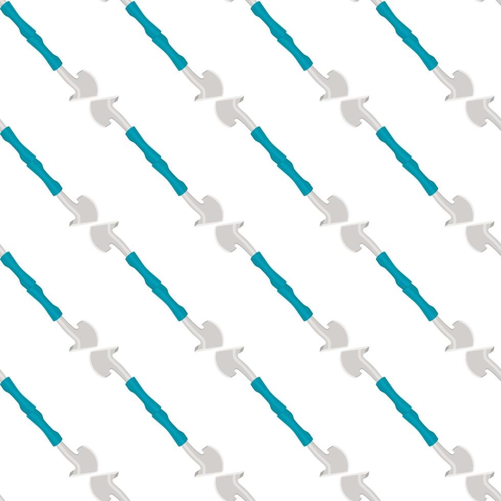 Illustration on theme pattern steel axes with wooden handle vector