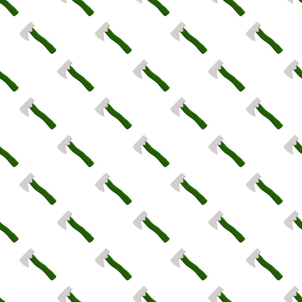Illustration on theme pattern steel axes with wooden handle vector