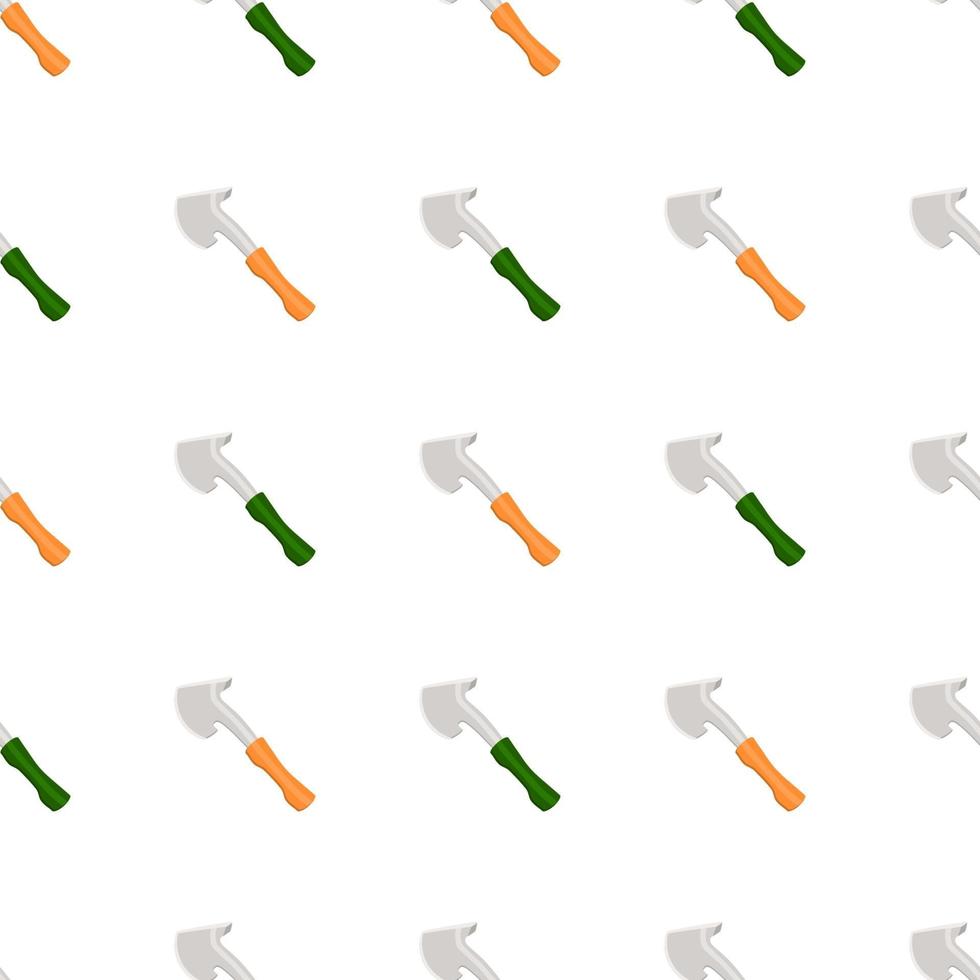 Illustration on theme pattern steel axes with wooden handle vector
