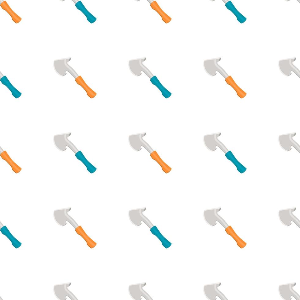 Illustration on theme pattern steel axes with wooden handle vector