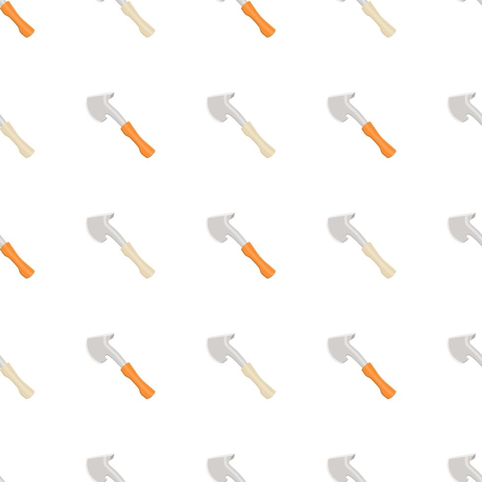 Illustration on theme pattern steel axes with wooden handle vector