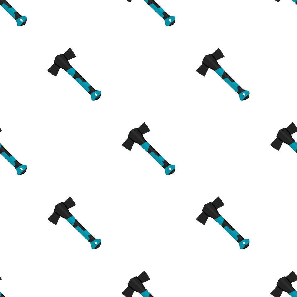 Illustration on theme pattern steel axes with wooden handle vector