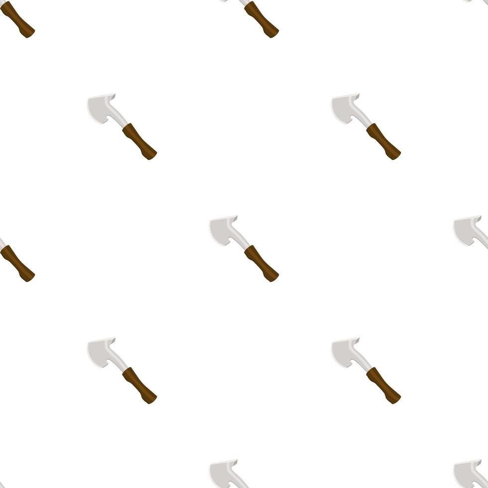 Illustration on theme pattern steel axes with wooden handle vector